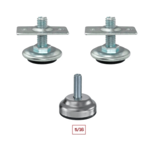 Sapata regulável 35mm, garantindo conforto e qualidade em seus móveis, além de permitir a regulagem Incluímos também a chapa metálica (40x30mm).