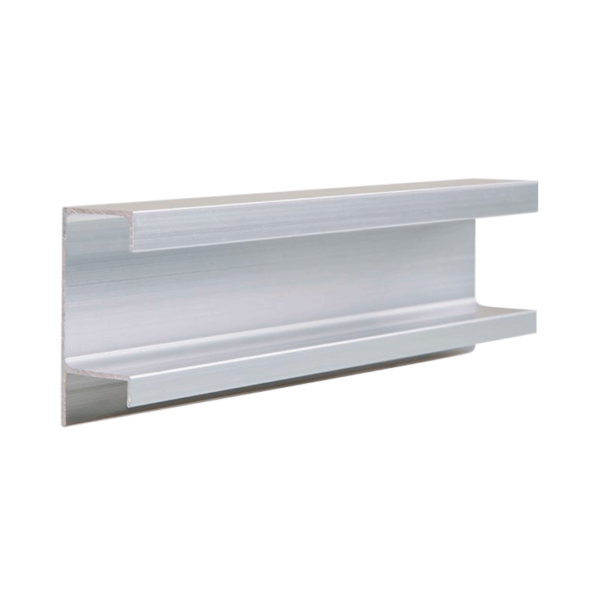 O perfil puxador slim anodizado é indicado para gavetas e portas com espessura de 15mm e não necessita de usinagem da peça para a sua instalação.