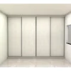 Armário Guarda-Roupa Sob medida 100% MDF com 4 Portas de Correr Âmbar