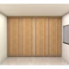 Armário Guarda-Roupa Sob medida 100% MDF com 4 Portas de Correr Amazonita