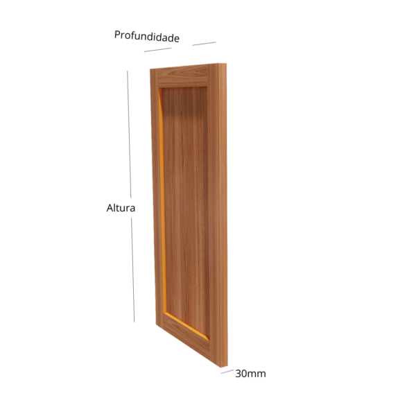 Lateral de MDF 30mm Engrossada 4 lados (1500 - 2700mm)