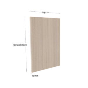 Painel de MDF 15mm (1500 - 2700mm)