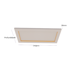 Prateleira de MDF 30 mm Engrossada 4 Lados (1500 - 2700mm)